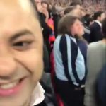 The fan laughs away and ended up getting him banned for life by Spurs