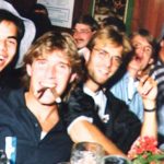 The photograph shows David Wagner (left) with Jurgen Klopp (third left) during their time at Mainz