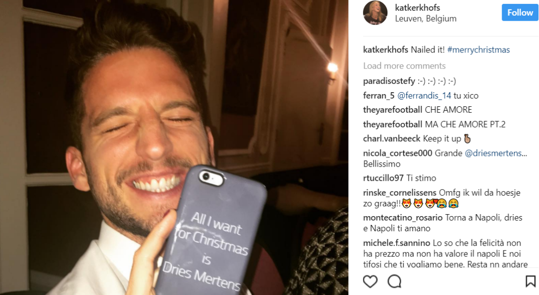 Dries Mertens Stunning Wife Reveals Pair Like Having Sex On Trains