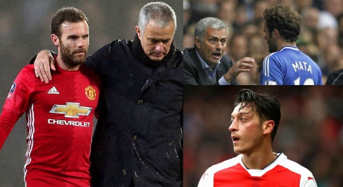 mata ozil mourinho
