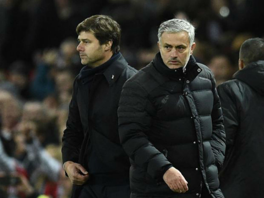 Image result for mourinho and pochettino