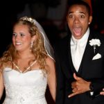 Brazilian football star Robinho married Vivian Guglielmetti Junits in 2009