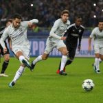 Eden Hazard made no mistake to fire Chelsea ahead on 21 minutes