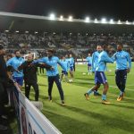 Evra was held back by team-mates
