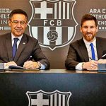 Lionel Messi has signed a new Barcelona contract which will keep him at the club until 2021