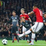 Martial’s penalty was denied by Benfica goalkeeper