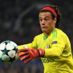 Mile Svilar had a night to forget after the ball crashed off his back and over his own line