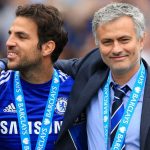 Mourinho and Cesc were crowned Premier League winners