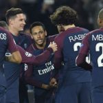 PSG hammered Belgian giants by fice goals to nil