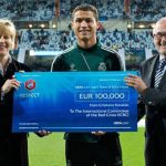 Ronaldo gave up his win bonuses to charity