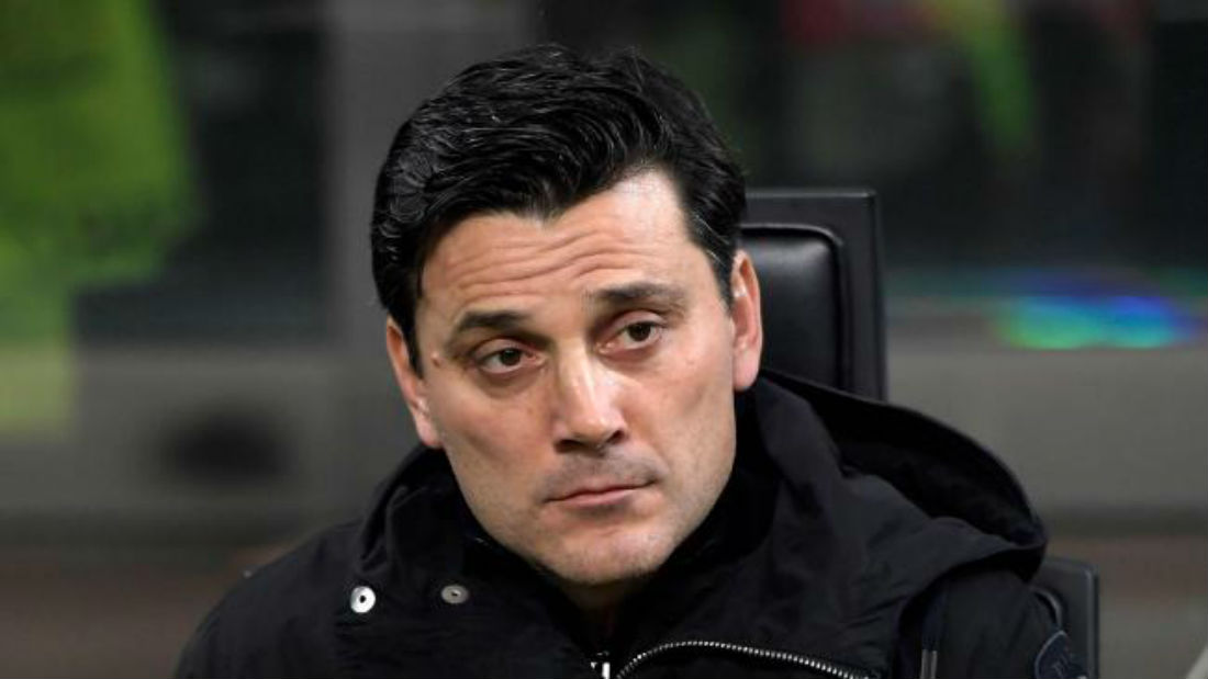 ac milan coach vincenzo montella - FootTheBall