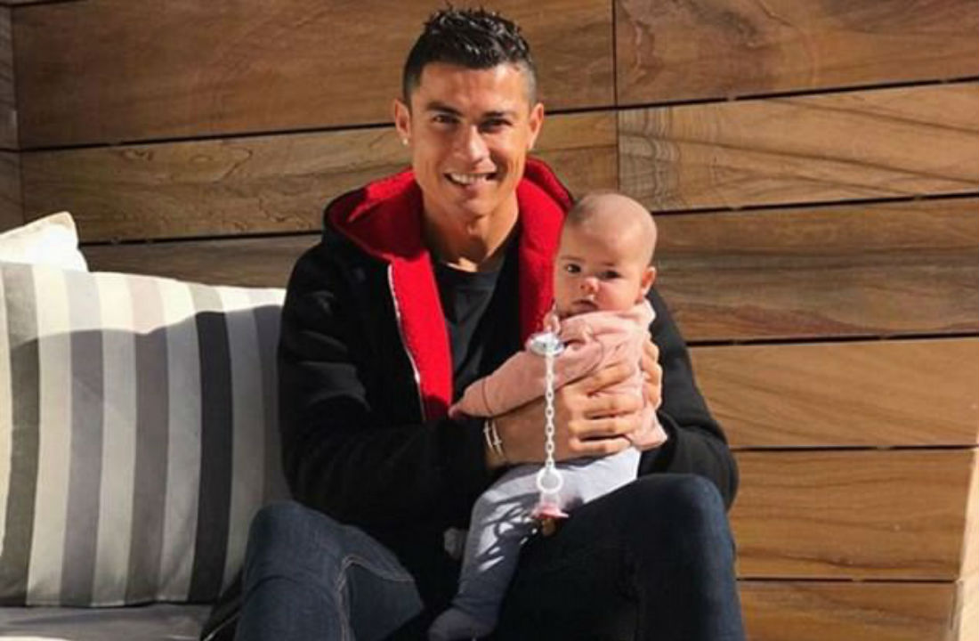 Cristiano Ronaldo's first child with Georgina - Alana Martina