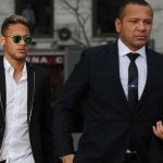 neymar jr with father