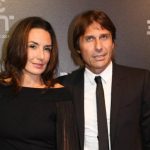 Antonio Conte with his wife Elisabetta