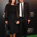 Antonio Conte with his wife Elisabetta