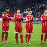 Bayern players celebrate