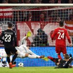 Corentin Tolisso bagged himself a brace