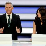 Gary Lineker hosted the World Cup draw at the Kremlin in Moscow