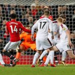 Jesse Lingard scored twice to save Man Utd