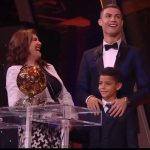Ronaldo and his family were absolutely delighted