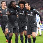 Willian got on the scoresheet in the win over Huddersfield
