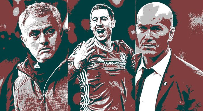 hazard man utd real madrid