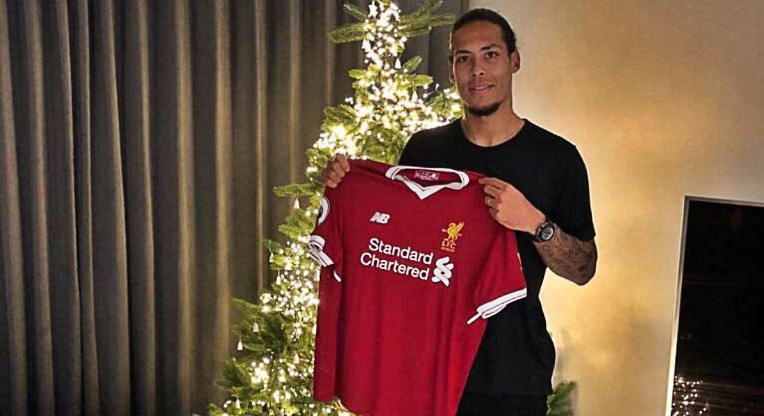 liverpool van dijk jersey