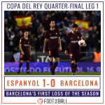 Barcelona’s 29-Game Unbeaten Streak Snapped