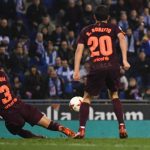 Oscar Melendo scored the winner for Espanyol