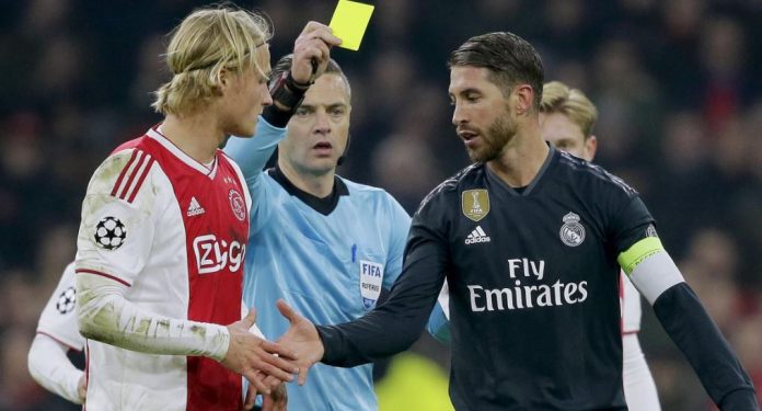 sergio ramos champions league real madrid ucl ajax