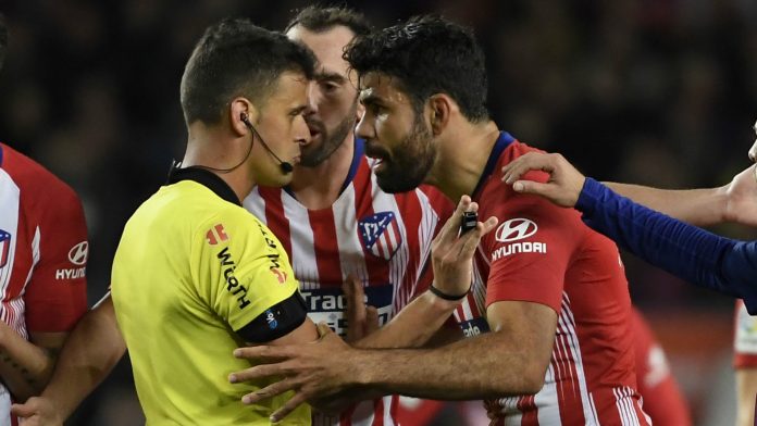 diego costa atletico madrid referee eight match ban