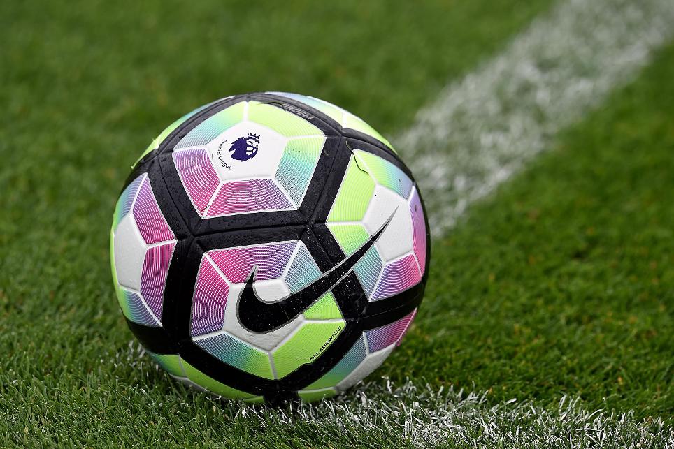 Premier League Ball Kicking off