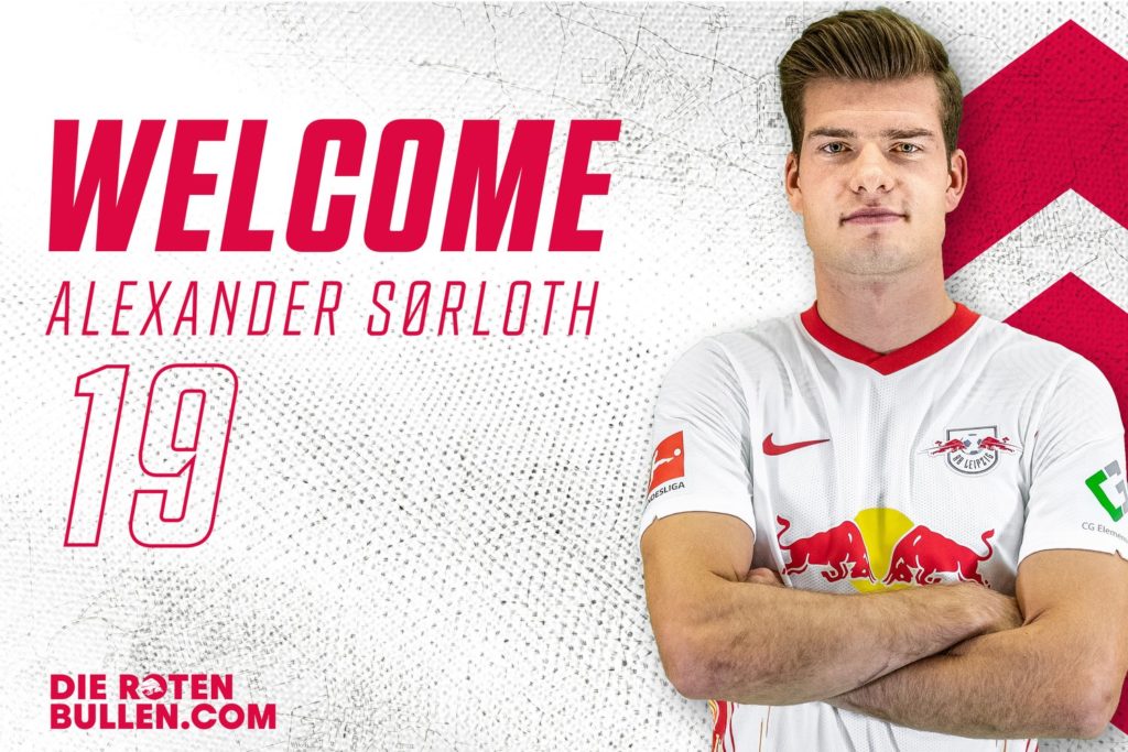RB Leipzig Announce the Signing of Alexander Sørloth for a reported €20m with €2m in add-ons