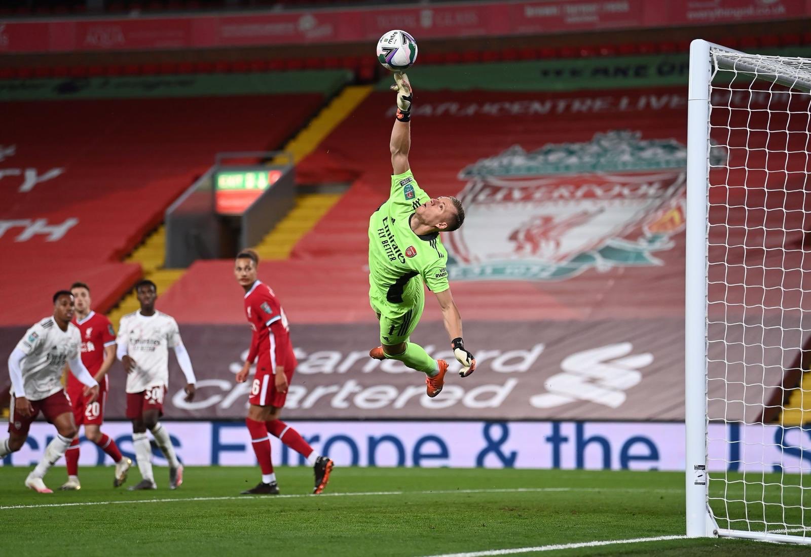 Leno under Mikel Arteta 