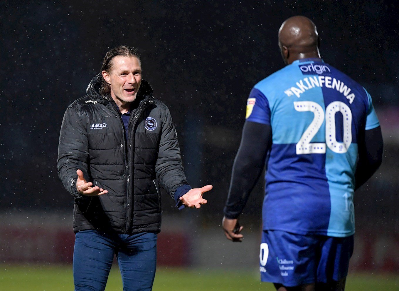 Gareth Ainsworth and Akinfenwa