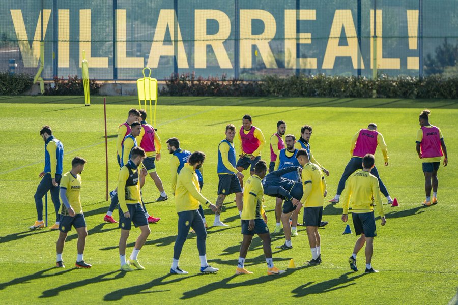 Villarreal Squad training