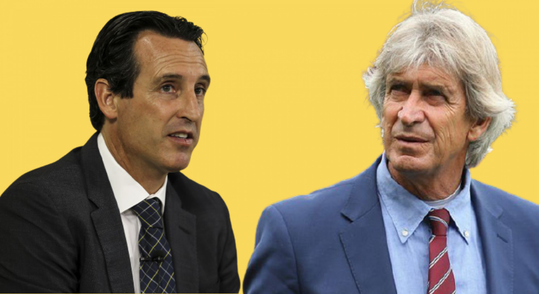 Unai Emery and Manuel Pellegrini