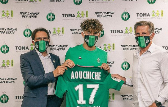 Adil Aouchiche Saint Etienne