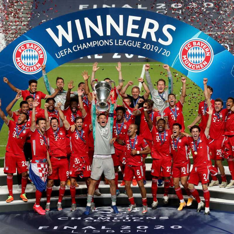 Bayern Munich are the 2020 UEFA Champions League winners