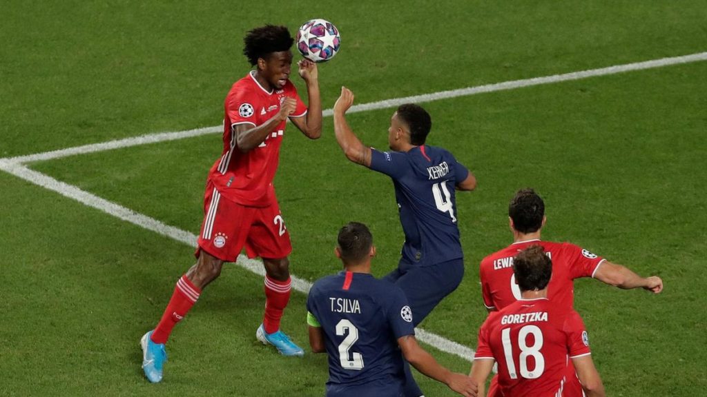 24-YEAR-OLD Kingsley ComanSCORED THE WINNER FOR BAYERN MUNICH IN THE UCL FINAL