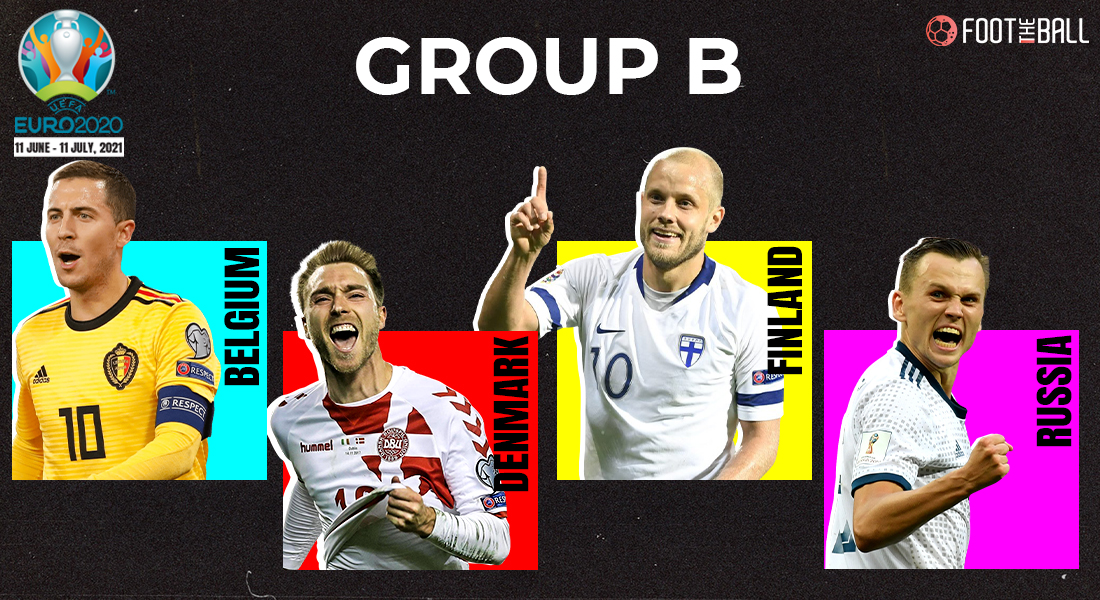 Group B Euro fixtures