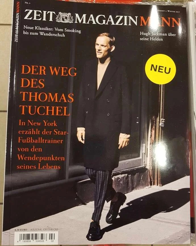 tuchel was once a model