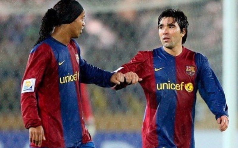 Deco and Ronaldinho