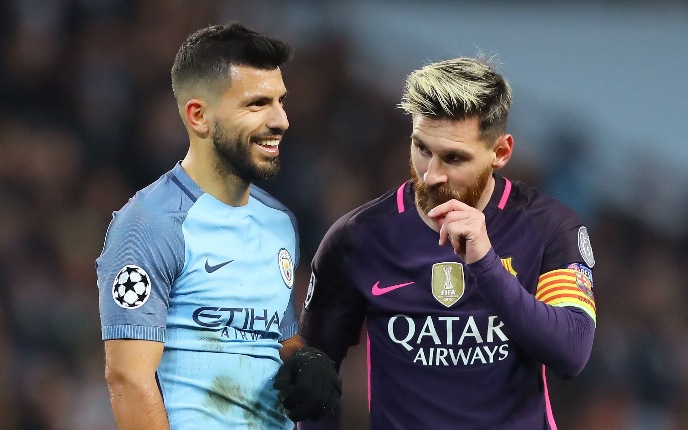 Aguero and Messi