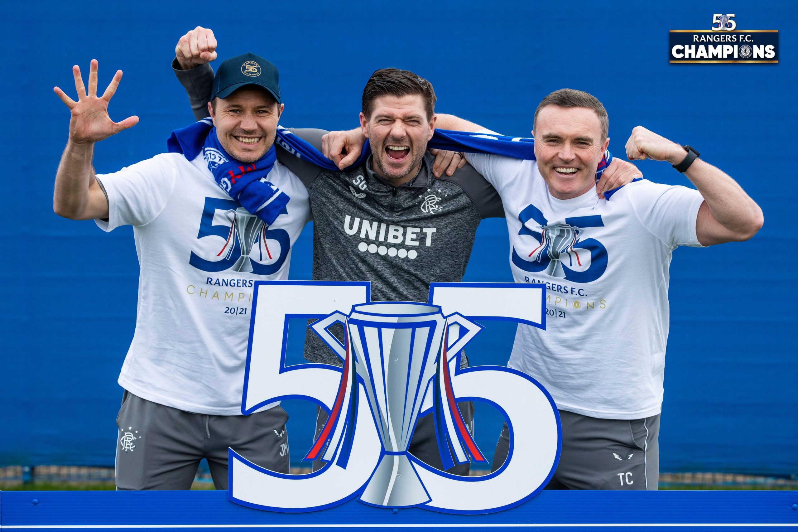 Rangers win Record 55th Scottish Title