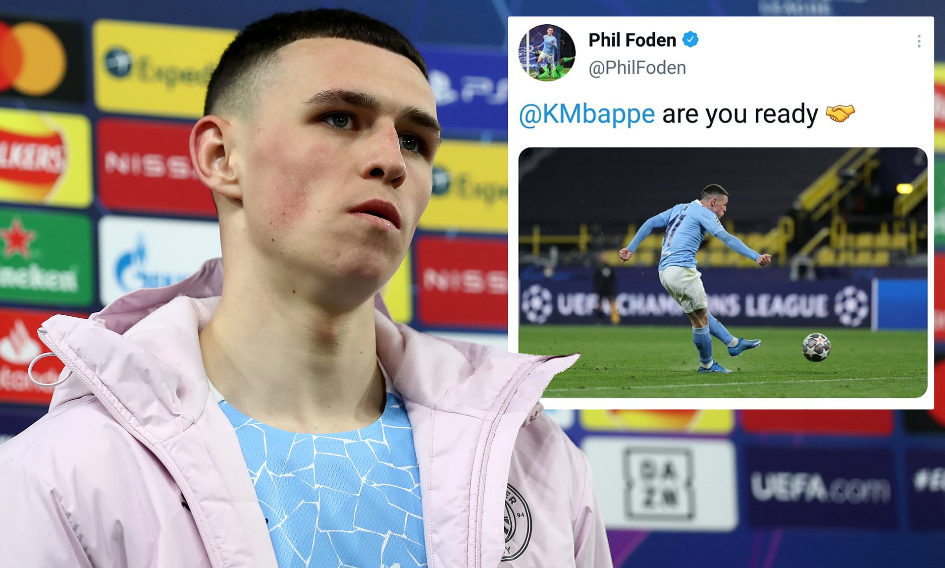 Phil Foden social media