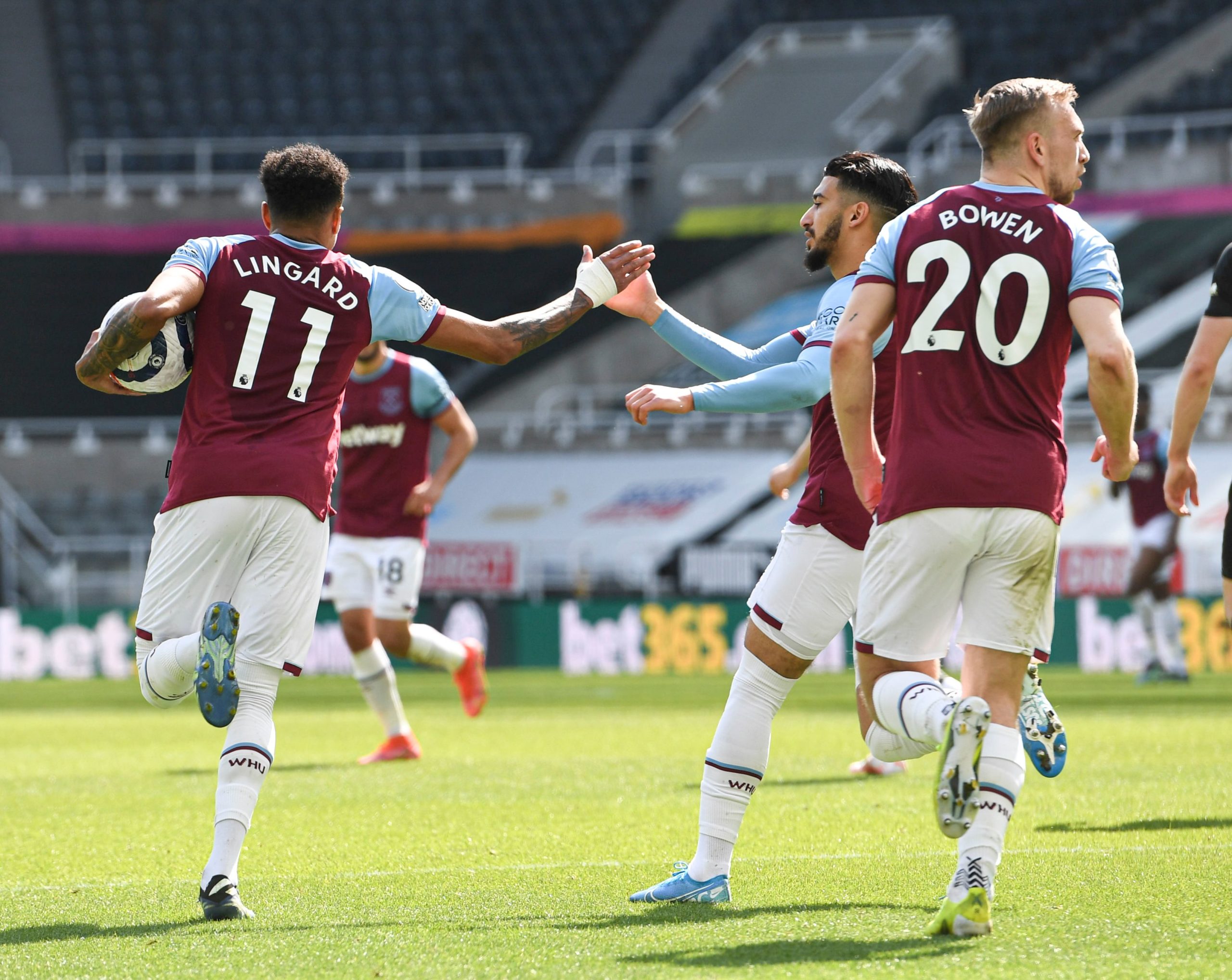 Jesse Lingard at West Ham has put Raheem Sterling's England spot in danger