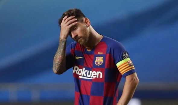 Messi after defeat to Bayern Munich 