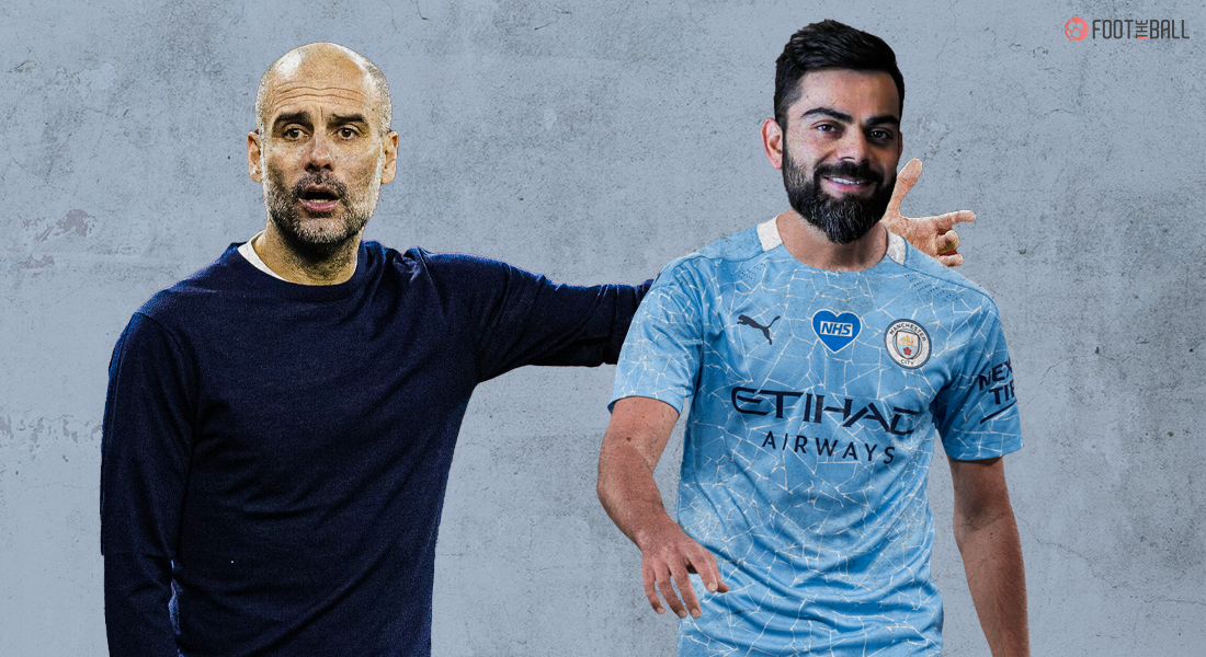 Kohli Guardiola jersey exchange