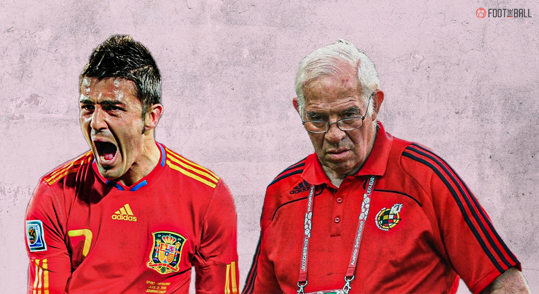 David Villa, Luis Aragones